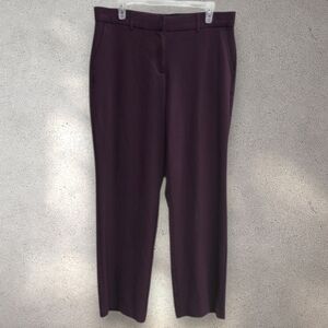 Kim Rogers Purple/Wine Dress Pants
